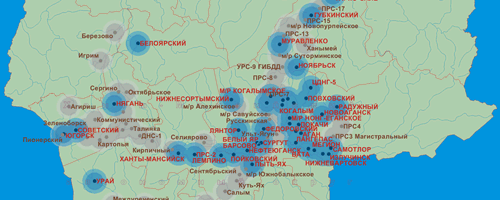 Вышки мотив карта