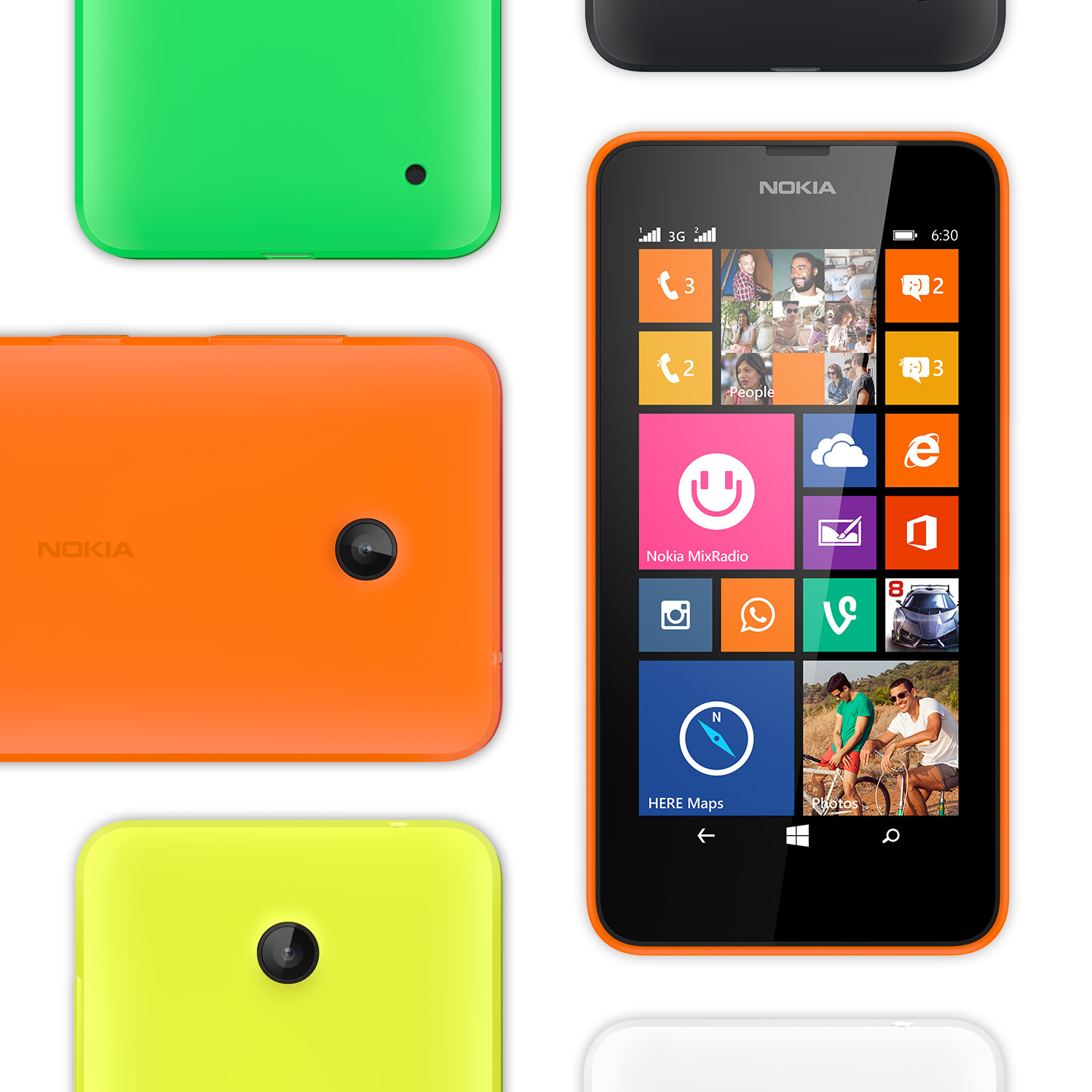 Анонсированы Nokia Lumia 630 и Lumia 635