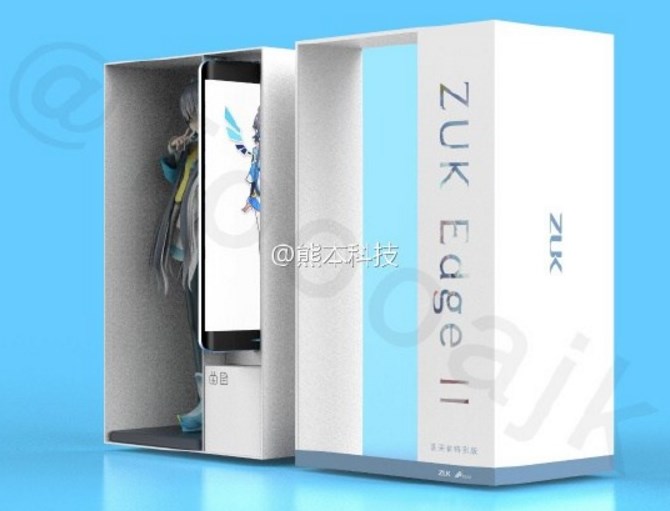 ZUK Edge II Special Edition получит изогнутый экран и двойную камеру