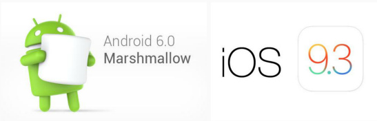 Marshmallow vs iOS 9.3