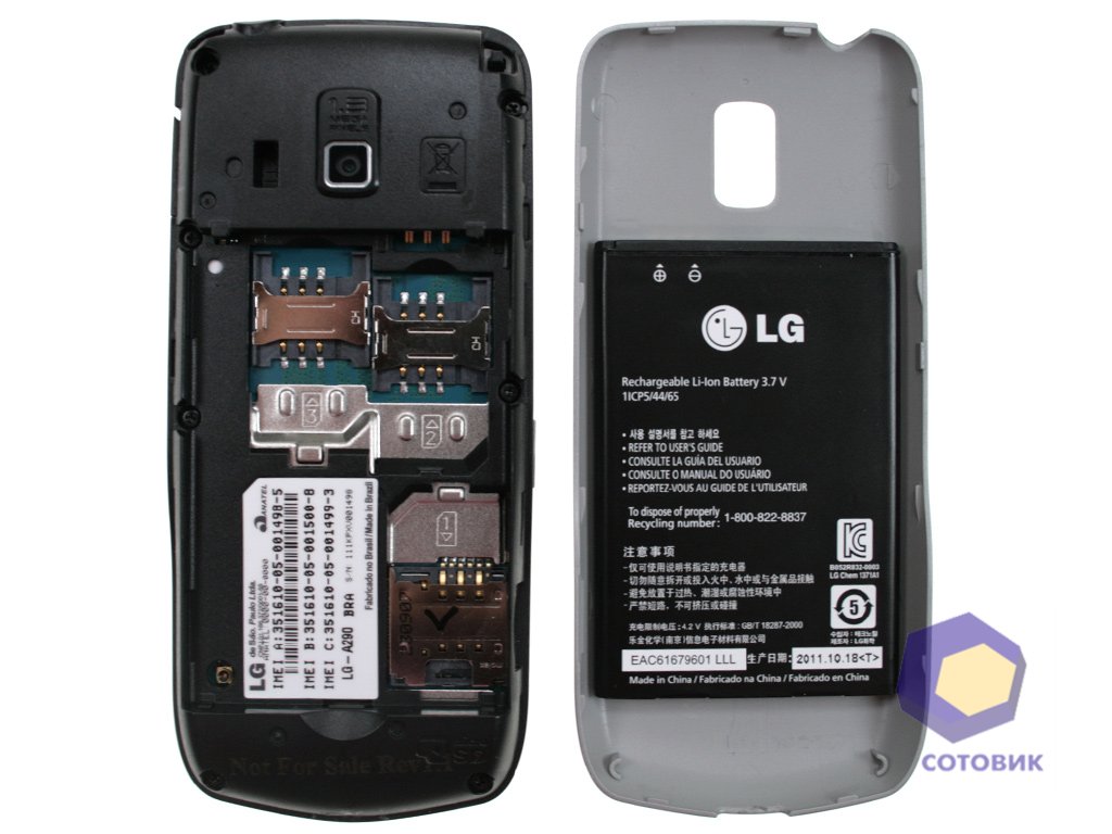 Обзор LG A290 - Сотовик