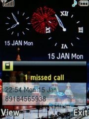 Скриншоты Samsung G600_rev