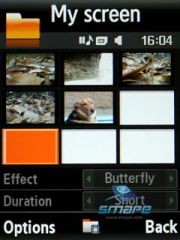 Скриншоты Samsung G800